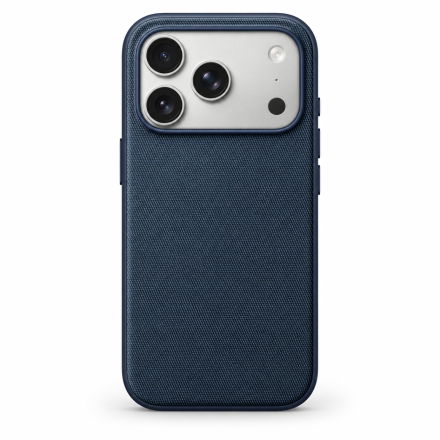 MagSafe geweven hoesje voor iPhone 17 Pro — blauw