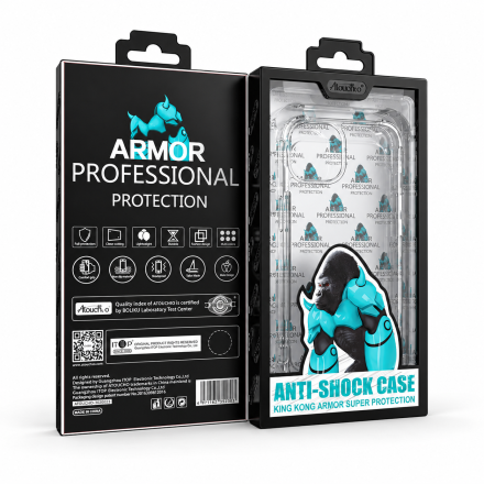 Anti-Shock Transparant Case voor iPhone Xs
