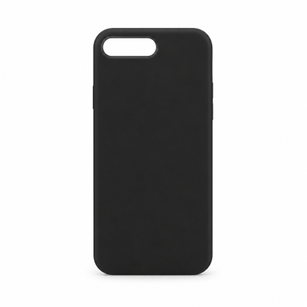 Dunne Soft Silicone Case voor iPhone 7 Plus/8 Plus – Zwart