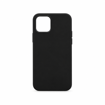 Dunne Soft Silicone Case voor iPhone 12 Pro Max – Zwart
