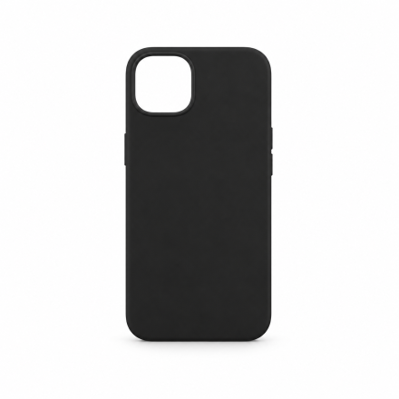 Dunne Soft Silicone Case voor iPhone 15 – Zwart