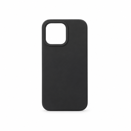 Dunne Soft Silicone Case voor iPhone 15 Pro – Zwart