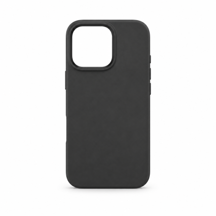 Dunne Soft Silicone Case voor iPhone 16 Pro Max – Zwart
