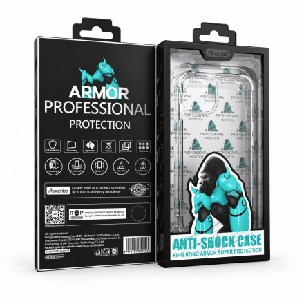 King Kong Samsung Galaxy S23 (G911) Anti Burst Case – Transparant